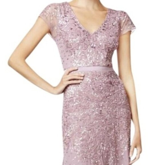 Adrianna Papell Embellished gown formal dress - Picture 3 of 7
